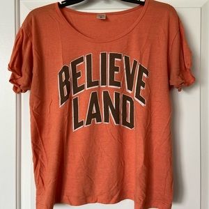 Homage Believeland Cleveland Browns Tee